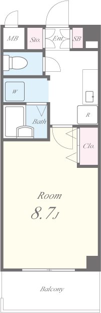 ｸﾞﾗﾝﾄﾞｩｰﾙ高師浜 間取り図