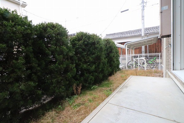 ソレイユ西向日A ベランダ