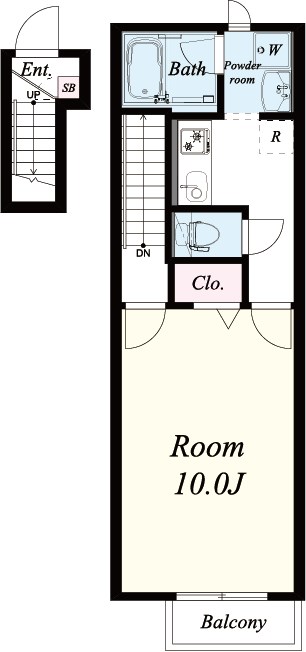 ラフィーネ神戸North Wing 105号室 間取り