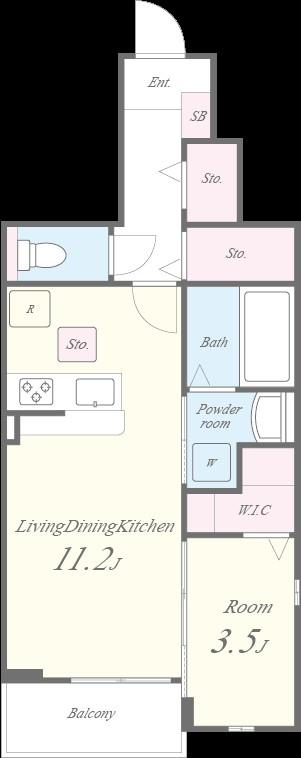 シャロームセブン平尾 間取り図