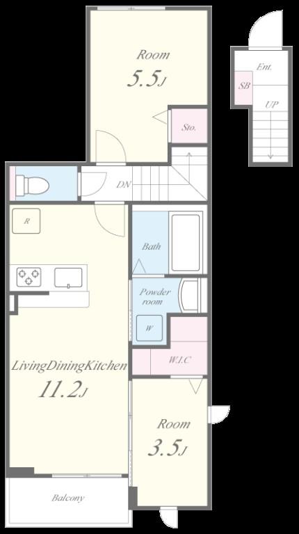 シャロームセブン平尾 間取り図