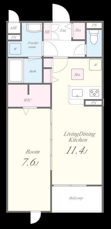 T annex 間取り図