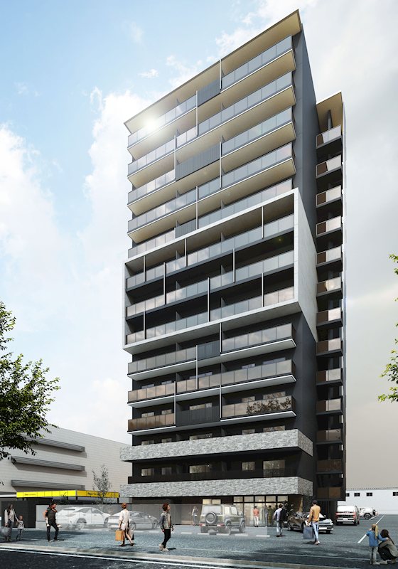 仮称)東那珂2丁目新築マンション 外観写真