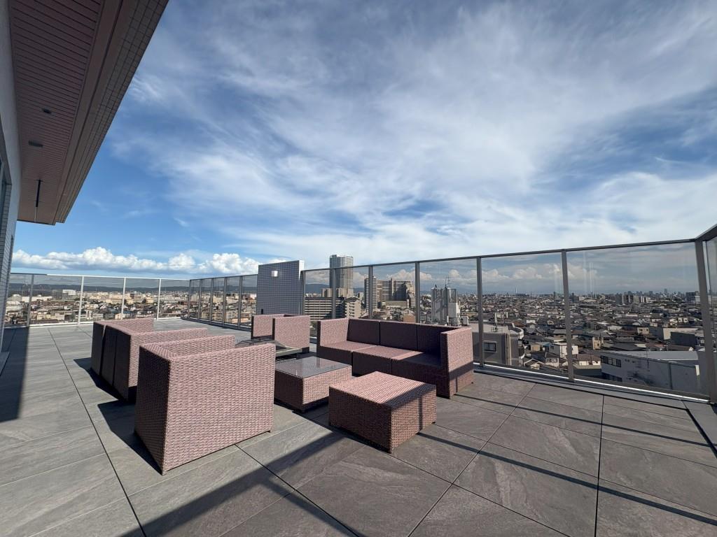 プレミアムコート千里丘 ベランダ