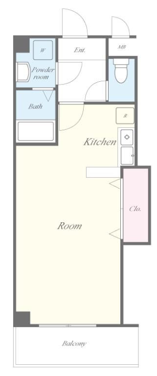 ピスケス花園 206号室 間取り