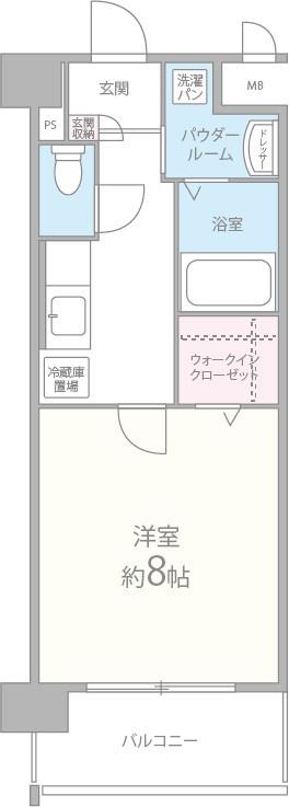 ツルトスコⅡ番館 間取り図