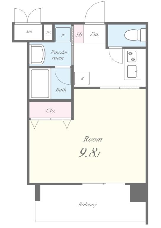 フェリーチェ城北公園 間取り図
