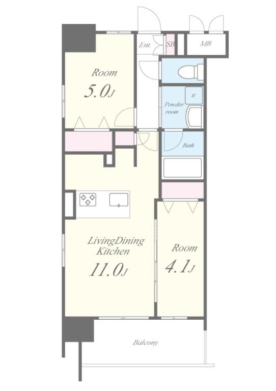 ROOTs Shinjuku Wakamatsucho(ルーツシンジュクワカマツチョウ) 間取り図