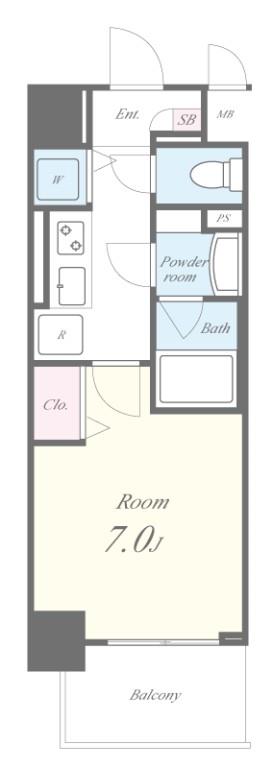 ル・シエル大秋 間取り図