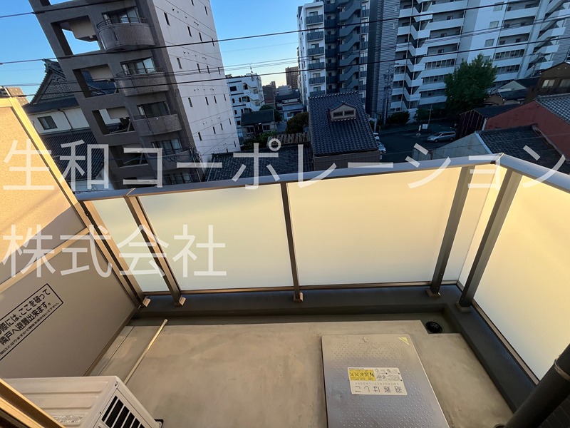 ル・シエル大秋 ベランダ