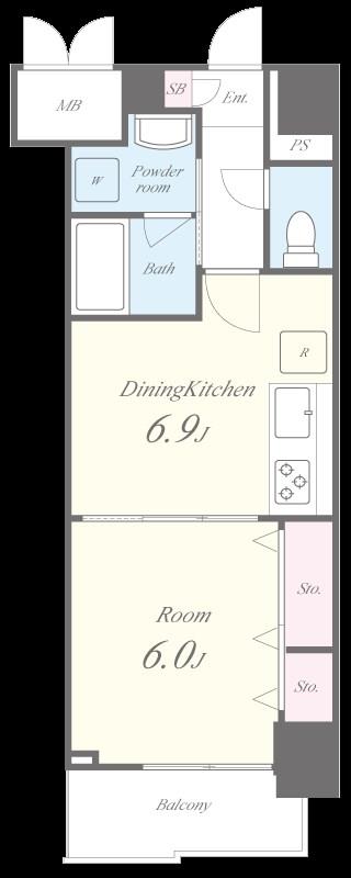 Ｗコート城西 キッチン