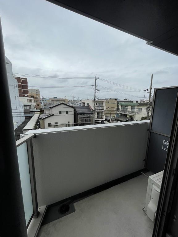 グランパークタワー ベランダ