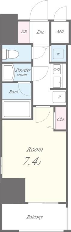セイワパレス丸の内駅前プレミア 間取り図