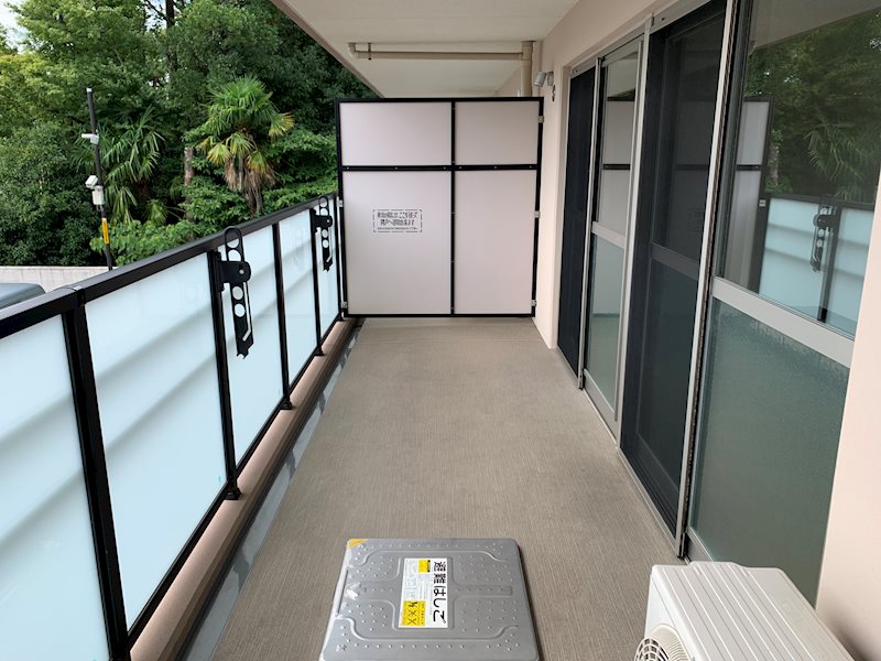 ザ・グレース京都岡崎 ベランダ