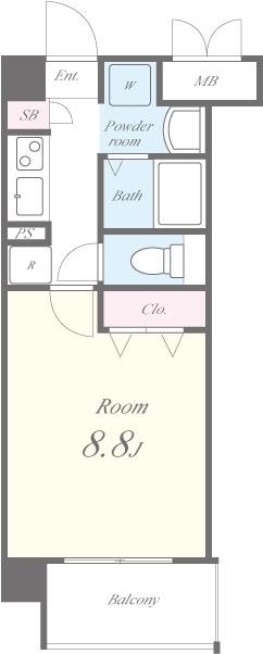 パステロ 間取り図