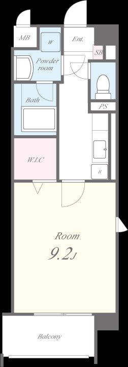 フランディル 間取り図