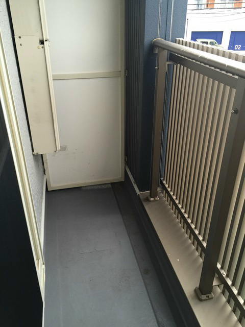 ノォア・フロッド ベランダ