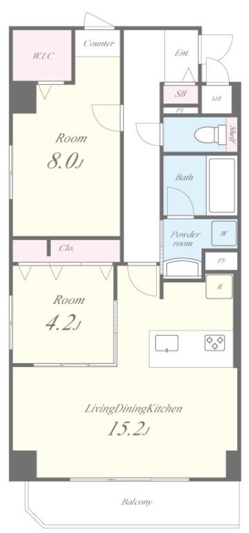 エスペランサ7 間取り図