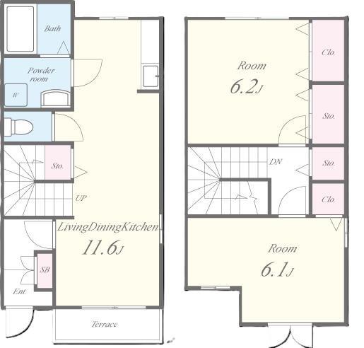 エクセルハイム 間取り図