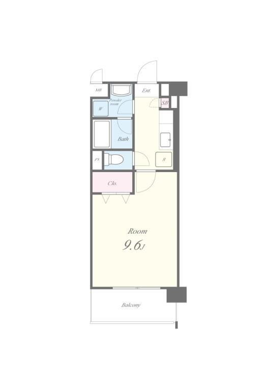スプランドゥールヴィラ 302号室 間取り