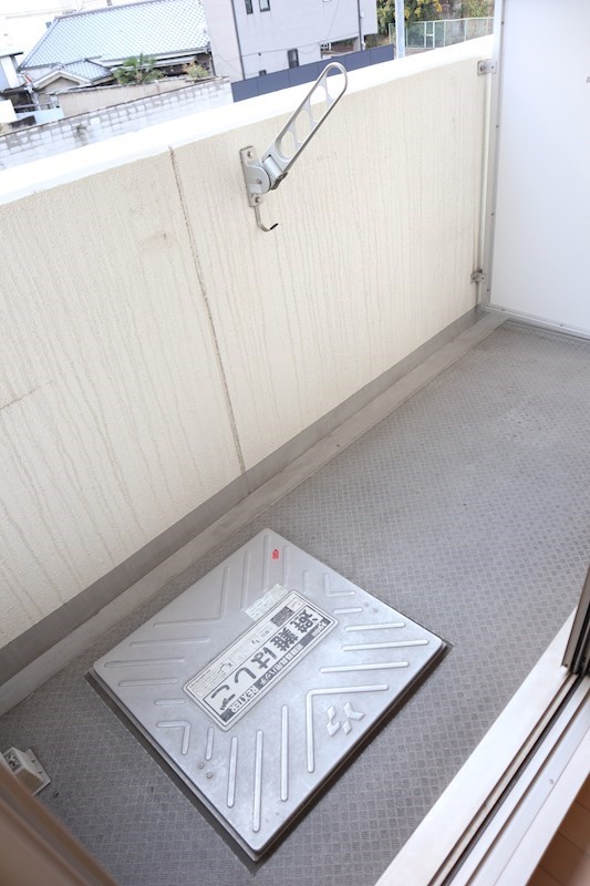 ロイヤルレジデンス北梅田 ベランダ