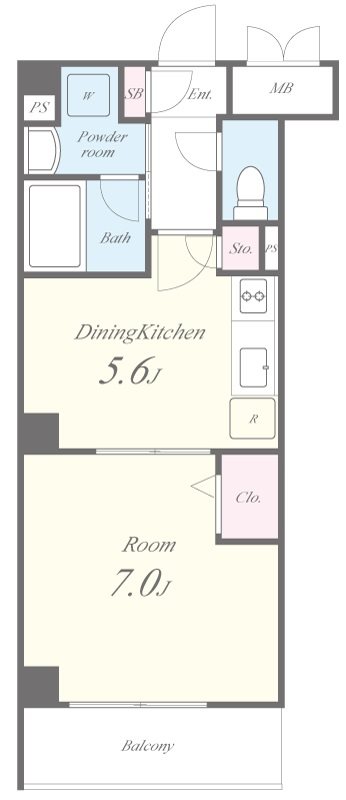 ﾓﾙｹﾞﾝ北花田 間取り図