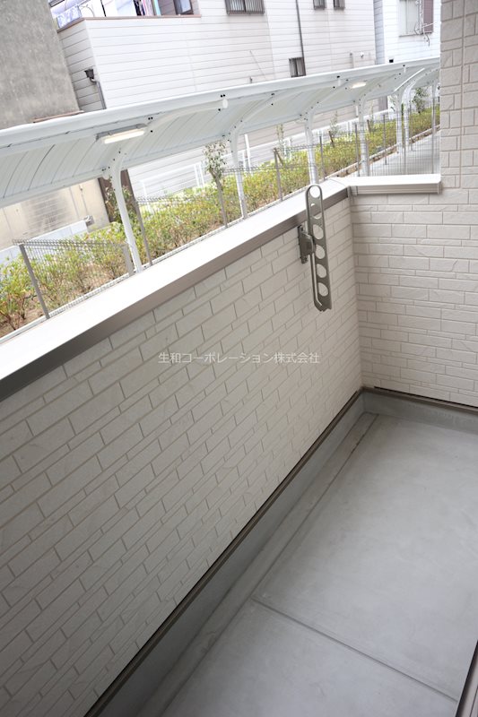 アーサー住之江 ベランダ