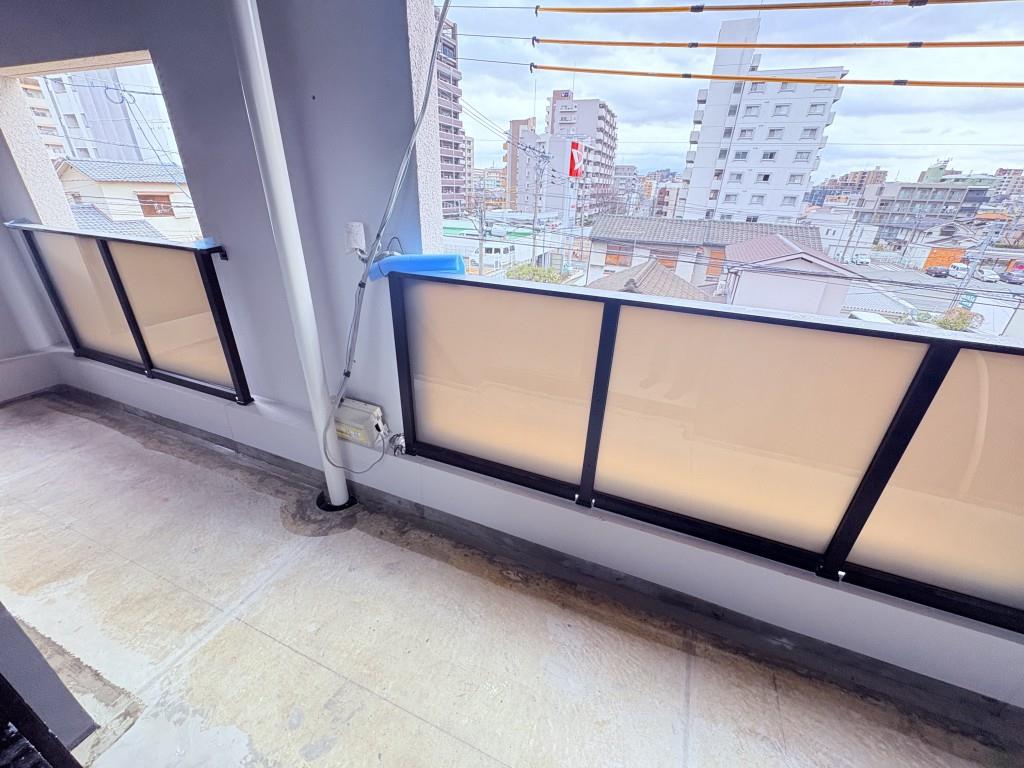 アルメノア西新 ベランダ
