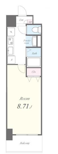 フォートレス文京 間取り図