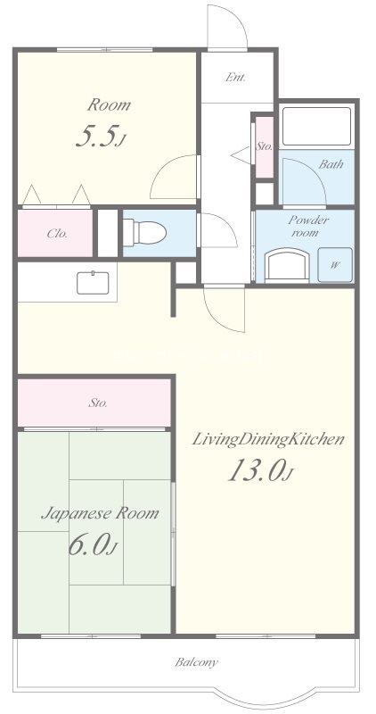 ﾗﾌｨｰﾈ香里園 間取り図