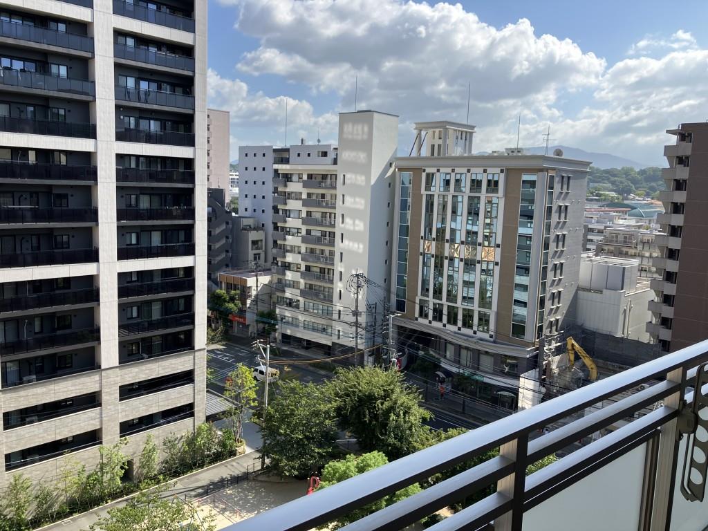 プレジール薬院テラス ベランダ