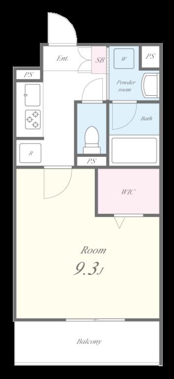 ローレル 間取り図