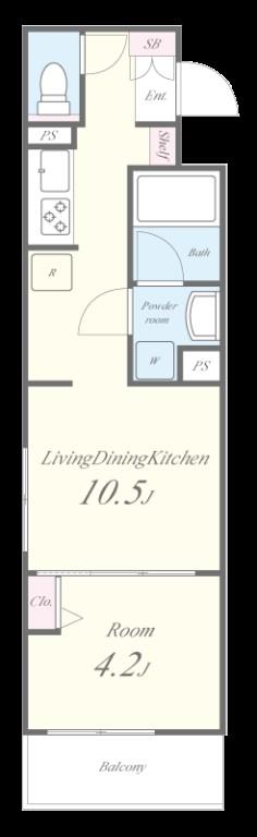 ローレル 間取り図