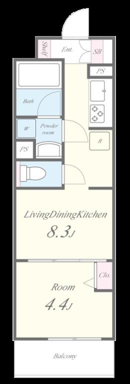 ローレル 間取り図