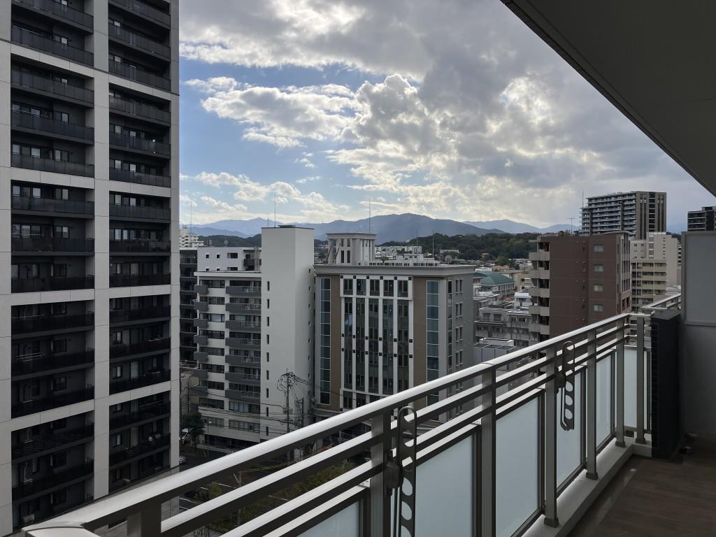 プレジール薬院テラス ベランダ