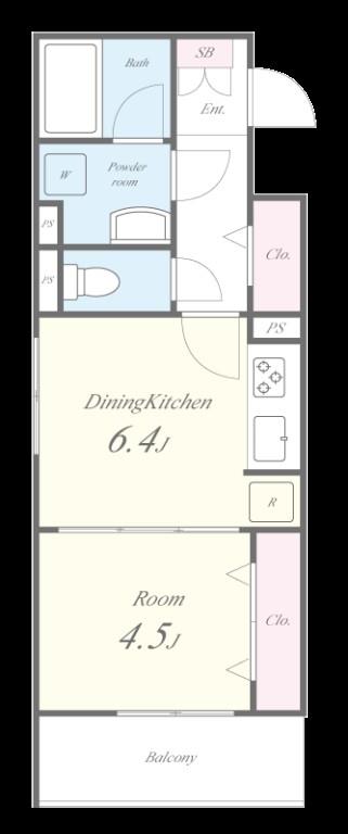 ローレル 間取り図