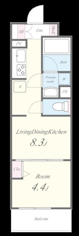 ローレル 間取り図