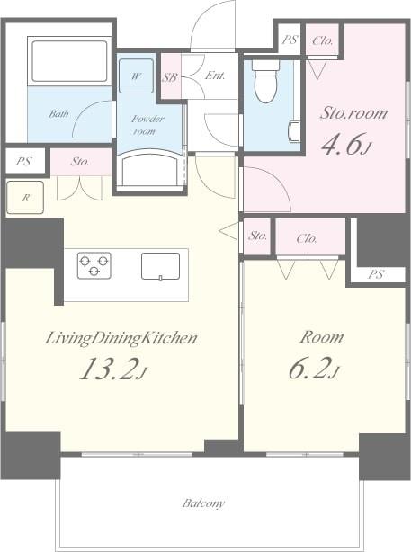 PARK RESIDENCE HARAJUKU 間取り図