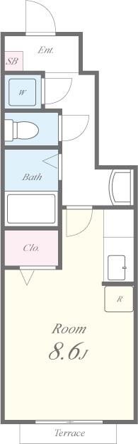 ロハスK 間取り図