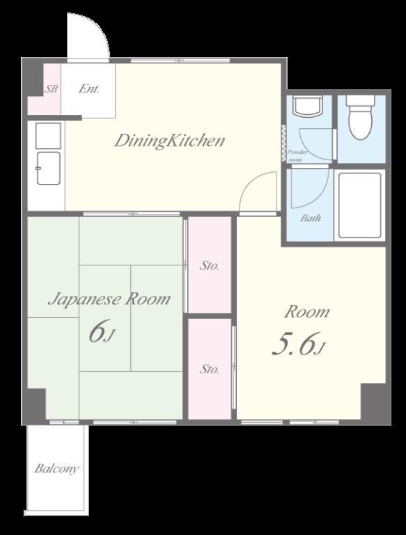 メゾン福嶋 間取り図