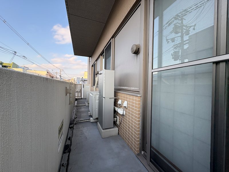 サン・ハートビル青葦 ベランダ