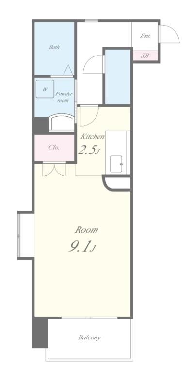 HIRO尾頭橋 間取り図