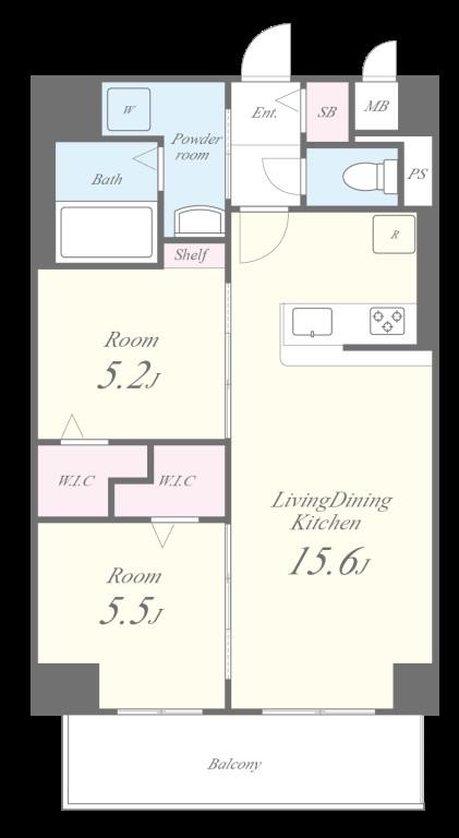 博多グランドレジデンス 間取り図
