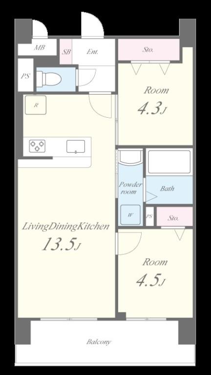 フローリィ279 間取り図