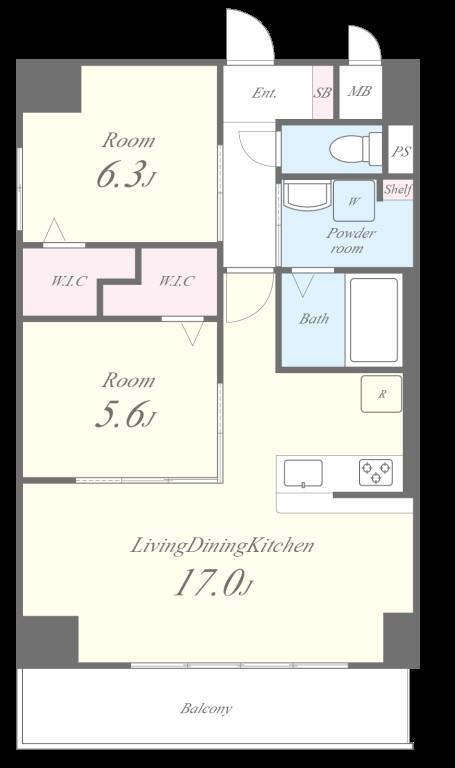 博多グランドレジデンス 間取り図
