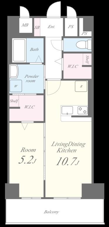 博多グランドレジデンス 間取り図