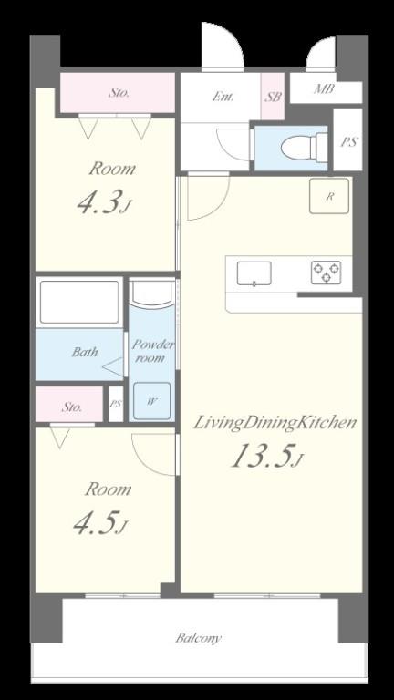 フローリィ279 間取り図