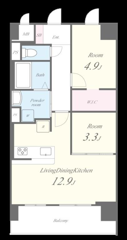 フローリィ279 間取り図