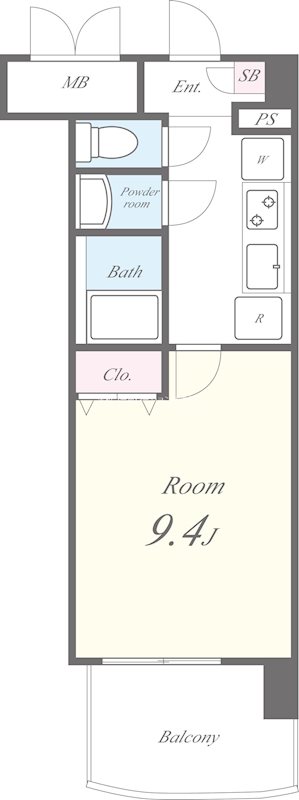 コンフォート リヴ 戸塚 間取り図