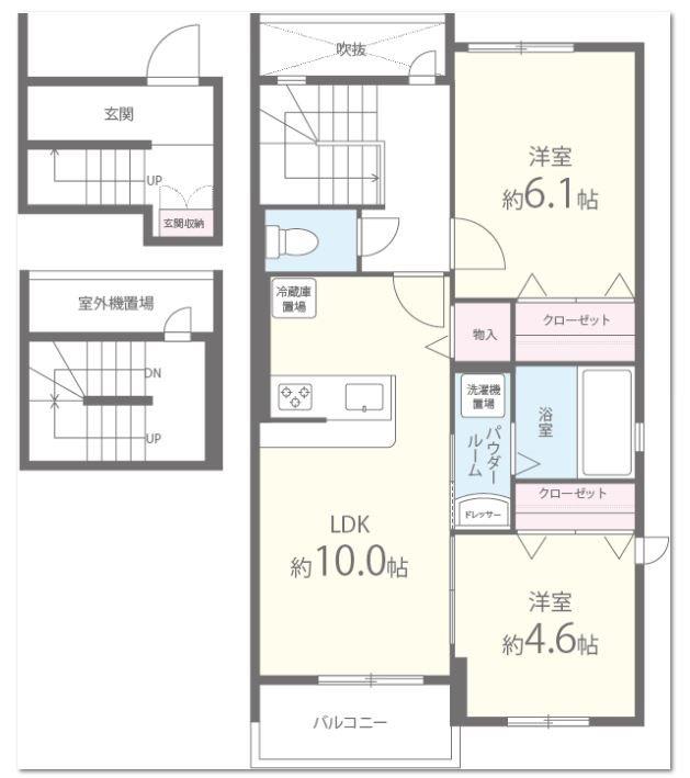 アルテール摂津 キッチン